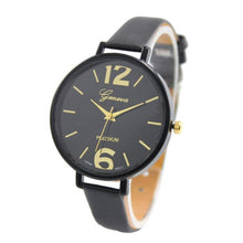 10 Colors Women Bracelet Watch Geneva Famous Ladies Faux Leather Analog Quartz Wrist Watch Clock Women relojes mujer EF8