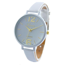 10 Colors Women Bracelet Watch Geneva Famous Ladies Faux Leather Analog Quartz Wrist Watch Clock Women relojes mujer EF8