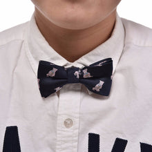 10 Designs Kids Tie Cute Lovely Sunflower Stripe Dot Bear Spiderman Print Adjustable Bowtie Classic Children Bow Tie EF8