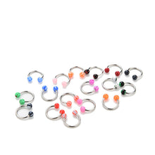 10 Pcs OR 20PCs Trendy Eyebrow Piercing Lip Tongue Nose Navel Belly Button Studs Body Piercing EF8