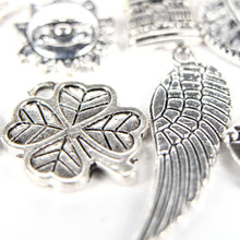 100Pcs Tibetan Silver Mix Charm Pendants Jewelry EF8