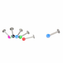 100Pcs Women Body Jewelry Eyebrow Navel Belly Lip Tongue Nose Piercing Bar Ring Jewelry EF8