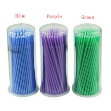 100pc Eyelash Extension Micro Brushes Disposable Individual Applicators Mascara EF8