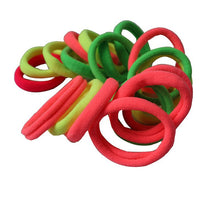 10PCS Elastic Rope Ring Hairb  Women Girls Hair B  Ponytail Holder EF8