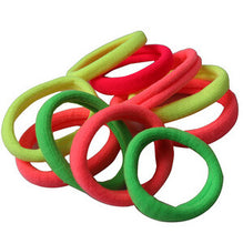 10PCS Elastic Rope Ring Hairb  Women Girls Hair B  Ponytail Holder EF8