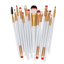 15pc Professional Makeup Cosmetic Brushes Set For Women Soft Foundation Eyeshadow Eyeliner Lip Brush Tool Accessories EF8