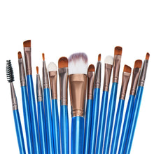 15pc Professional Makeup Cosmetic Brushes Set For Women Soft Foundation Eyeshadow Eyeliner Lip Brush Tool Accessories EF8