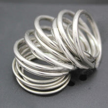 16pc Stylish Punk Stackable Plain B  Above Knuckle Midi Finger Ring  EF8