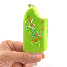 1P Squishy Bread Chocolate Sprinkles Popsicle Phone Straps Soft Scented Charms EF8