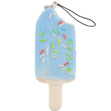 1P Squishy Bread Chocolate Sprinkles Popsicle Phone Straps Soft Scented Charms EF8