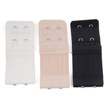 2 Rows 2 Hooks Bra Extenders Nylon Clasp Strap Women Bra Strap Extender 3 Colors EF8
