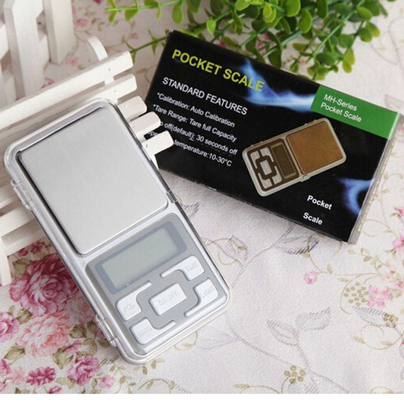 200g x 001g Digital Scale Jewelry Gold Herb Balance Weight Gram LCD EF8