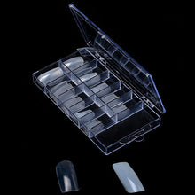 100pc False Nails Clear Full Cover and Half Nail Fake Nail Art Tips French Nail Tools with a Box EF8