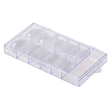 100pc False Nails Clear Full Cover and Half Nail Fake Nail Art Tips French Nail Tools with a Box EF8