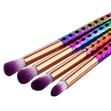 10pc Make Up Foundation Eyebrow Eyeliner Blush Cosmetic Concealer Brushes Professional Foundation Powder Brush Kit Set EF8