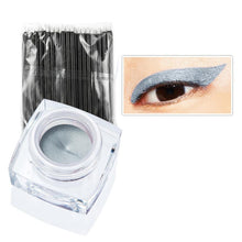 12 ColorsMakeup Long-lasting Multi-color Eyeliner Cream Combination Eyeliner50pc Eyeliner Brush Cosmetic Tools EF8