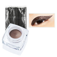 12 ColorsMakeup Long-lasting Multi-color Eyeliner Cream Combination Eyeliner50pc Eyeliner Brush Cosmetic Tools EF8