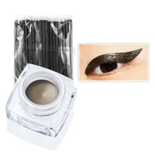 12 ColorsMakeup Long-lasting Multi-color Eyeliner Cream Combination Eyeliner50pc Eyeliner Brush Cosmetic Tools EF8