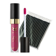 12 ColorsMakeup Matte Lipstick Lip Gloss Pencil Long Lasting lipgloss50pc Disposable Black Bar Lip Brush EF8