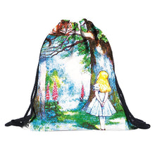 16 Color Unisex Smiley Emoji Face Backpacks 3D Printing Bags Drawstring Backpack For Teenagers Shoulder Bag EF8