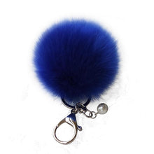18 Fluffy Ball Keychain Cute Simulation Rabbit Fur Ball Key Chain For Car Key Ring Car Ornaments Bag Pendant key ring EF8