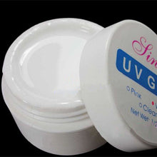 2 in1 White Pink Color UV Gel Nail UV Builder Gel Nail Art Manicure Tips Glue EF8