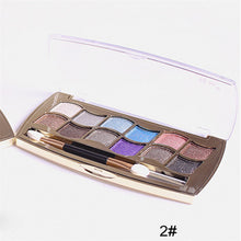 12 colors diamond bright colorful eye shadow super flash paleta de maquiagem Glitter eyeshadow with brush makeup EF8