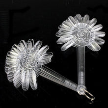 10pc Natural 12 Color Women Ladies False Nail Art Tips Sticks Polish Display Fan Salon Makeup Tools EF8