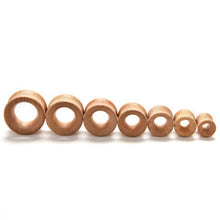 Body Jewelry Hollow Plug Piercing Ear Exp er Natural Wooden Plugs Gauges Flesh Ear Tunnels EF8