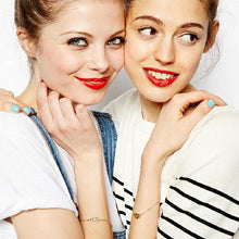Elegant Best Friends BFF Forever Partners In Crime Valentine Split Heart Pendant Bracelet Set EF8