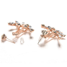 Leaf Stud Earring For Women Gold Sliver Women Earings Jewelry EF8