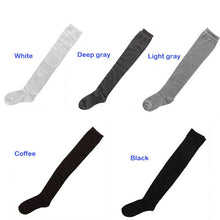 Of  Women's Cotton Sexy Thigh High Over The Knee Socks Long Cotton Stockings For Girls Ladies Women EF8
