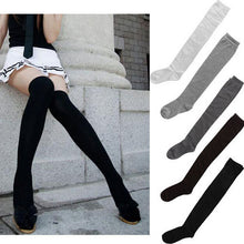 Of  Women's Cotton Sexy Thigh High Over The Knee Socks Long Cotton Stockings For Girls Ladies Women EF8