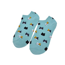s Women Funny Socks Casual Boat Low Cut Style C y Color Funny Cute Cats Faces Short Ankle Socks Crew  EF8