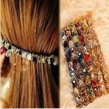 Headwear Hair Clips Women Girls Korean Crystal Rhinestone Barrette Hairpin Hair Accessory  EF8
