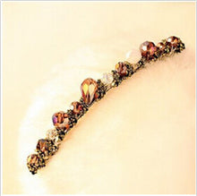 Headwear Hair Clips Women Girls Korean Crystal Rhinestone Barrette Hairpin Hair Accessory  EF8