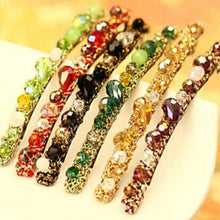 Headwear Hair Clips Women Girls Korean Crystal Rhinestone Barrette Hairpin Hair Accessory  EF8