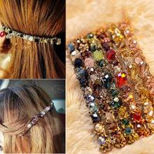 Headwear Hair Clips Women Girls Korean Crystal Rhinestone Barrette Hairpin Hair Accessory  EF8