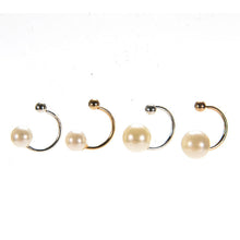 s Sweet Exquisite Double Imitation Peals Ear Cuffs Ear Clamp Ear Clip Earrings for Women Girls Bijoux Gifts EF8