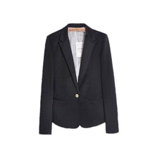 Casual Slim Solid Women Suit Blazer Women C y Color Jacket Coat Single Button Work Suit Outwear With Lining Vogue EF8