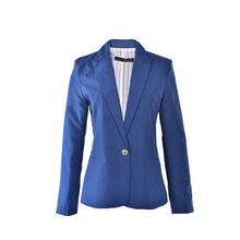 Casual Slim Solid Women Suit Blazer Women C y Color Jacket Coat Single Button Work Suit Outwear With Lining Vogue EF8