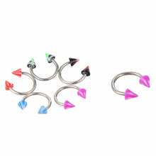 100Pcs Women Body Jewelry Eyebrow Navel Belly Lip Tongue Nose Piercing Bar Ring Jewelry EF8