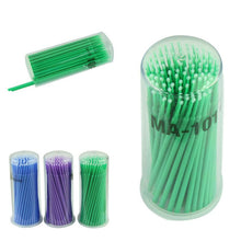 100pc Eyelash Extension Micro Brushes Disposable Individual Applicators Mascara EF8