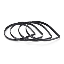 10Pcs White Black Women Lady Plastic Hair B  Headb  No Teeth Girl Hair Tool EF8