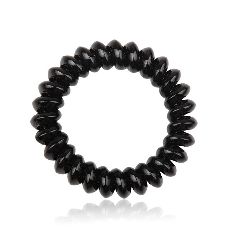 10Pcs women headdress head flower hair accessories hair ring hair rope c y-colored telephone wire EF8