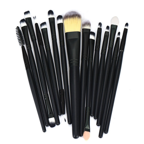 15pc Professional Makeup Cosmetic Brushes Set For Women Soft Foundation Eyeshadow Eyeliner Lip Brush Tool Accessories EF8