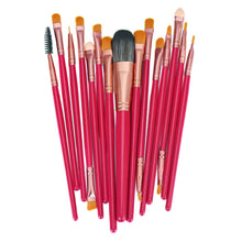 15pc Professional Makeup Cosmetic Brushes Set For Women Soft Foundation Eyeshadow Eyeliner Lip Brush Tool Accessories EF8
