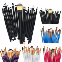 15pc Professional Makeup Cosmetic Brushes Set For Women Soft Foundation Eyeshadow Eyeliner Lip Brush Tool Accessories EF8