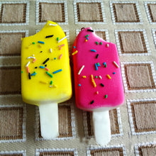 1P Squishy Bread Chocolate Sprinkles Popsicle Phone Straps Soft Scented Charms EF8