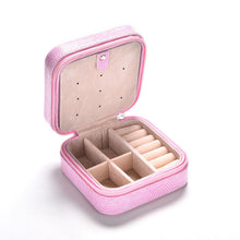 Creative Jewelry Box Mini PU Leather Casket for Jewelry Travel Case Best Birthday Gift Ring Earrings Necklace Storage EF8